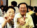 会場にて
